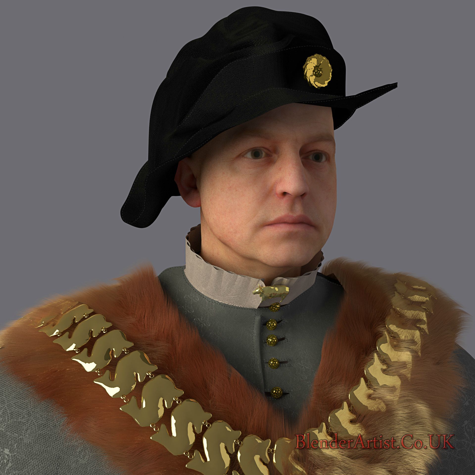 The eldest son of the Duke Of Norfolk. As a child he was the long term companion to Henry Fitzroy one of Henry VIII illegitimate children. Later an accomplished soldier and father. The King in his syphilitic madness executed him in 1547. © BlenderArtist.Co.Uk 2015