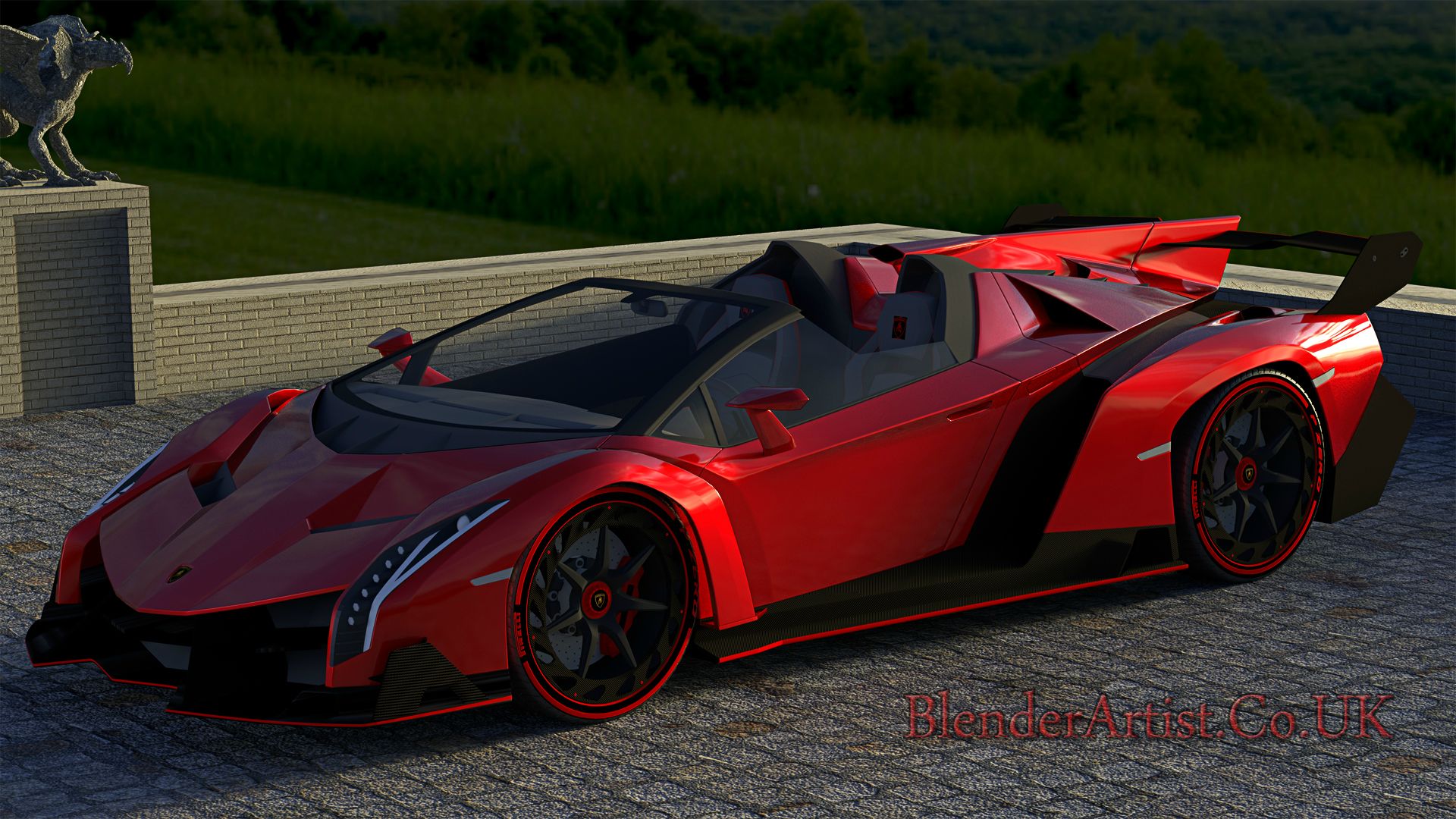 Most expensive supercar made. Starting at $4.5 million. © BlenderArtist.Co.Uk 2014.